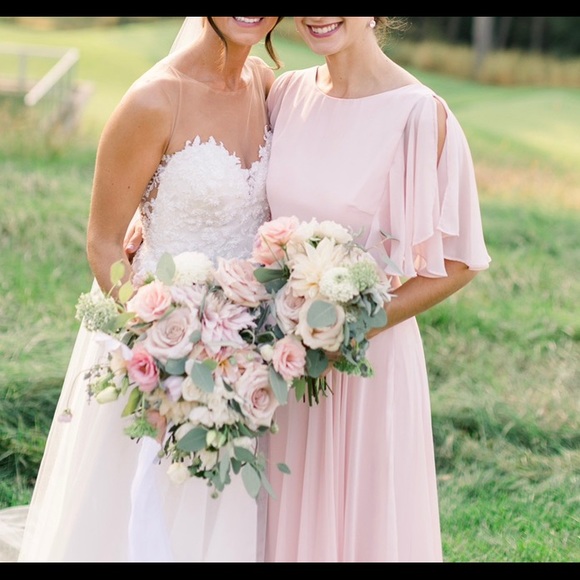 After Six Pink Bridesmaid Dress - Picture 2 of 5